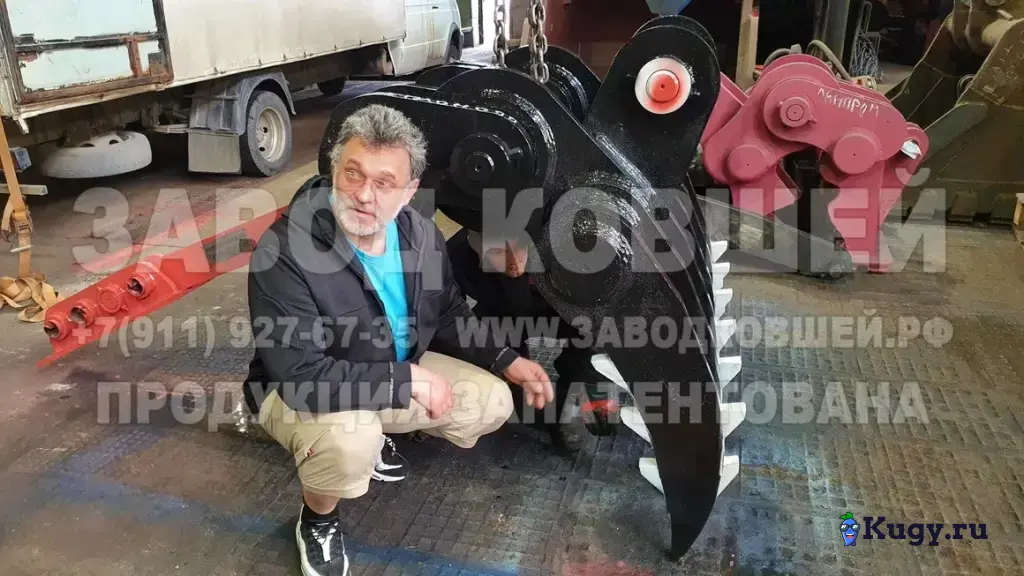 корчеватель пней для экскаватора