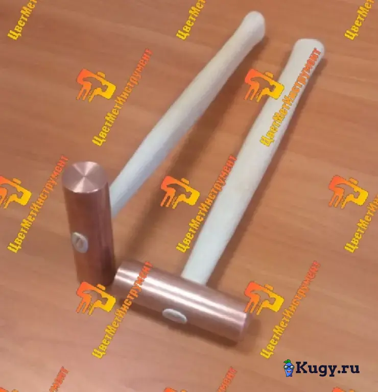 Молоток медный от 150 гр до 2 кг
