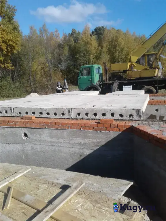 Возведение различного рода фундаментов.