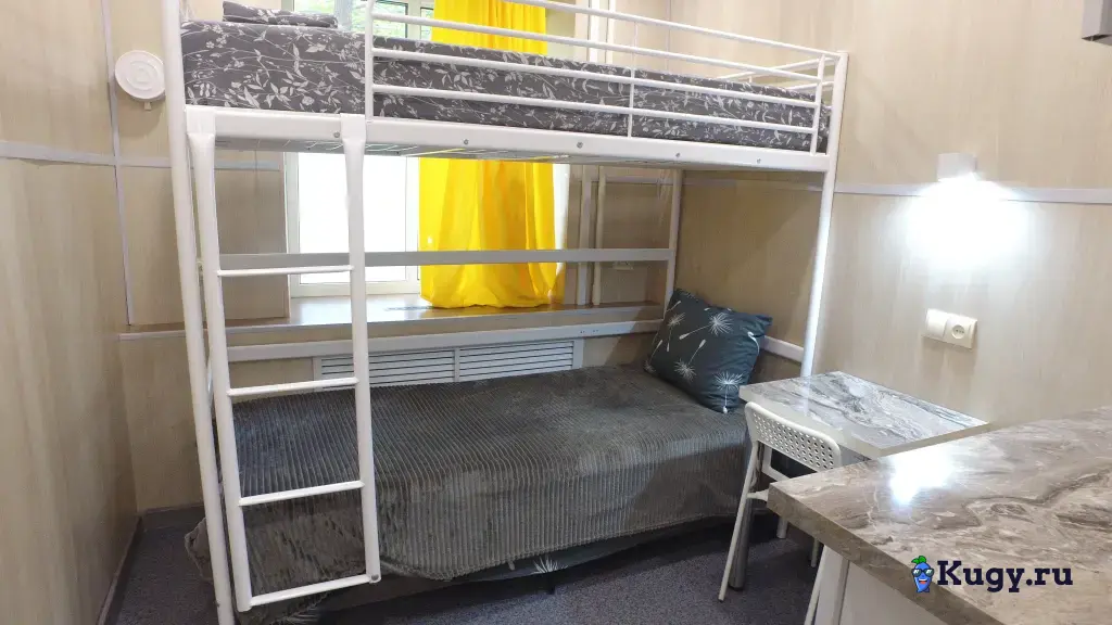 Квартира 11 м², Студия, 2 кровати