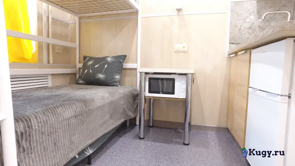 Квартира 11 м², Студия, 2 кровати
