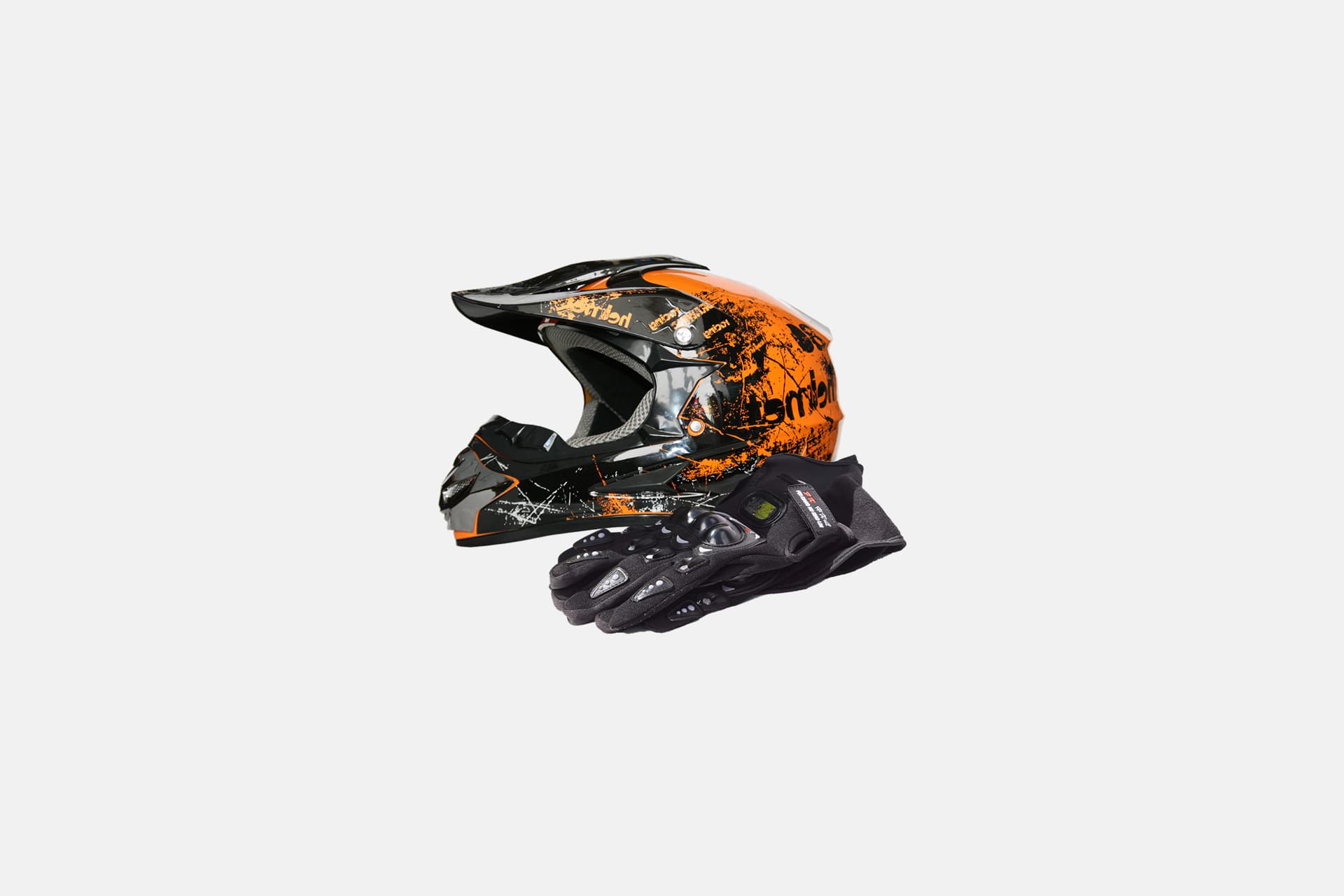 Шлем защитный (набор) + перчатки — миниатюра 3