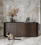 _Дизайнерский комод из ценных пород шпона_