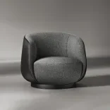 Armchair Rotatus, Onyx Black 1