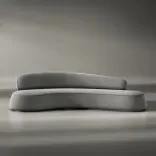 Диван Virgola, Sea pebble  1