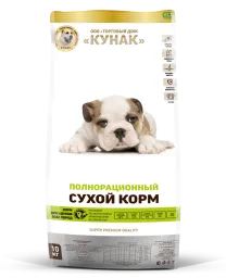 KUNAK Ягнёнок с морковью — для щенков всех пород — упаковка, фото производителя