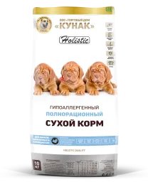 KUNAK Индейка, холистик — стартер для щенков, беременных и кормящих сук — упаковка, фото производителя