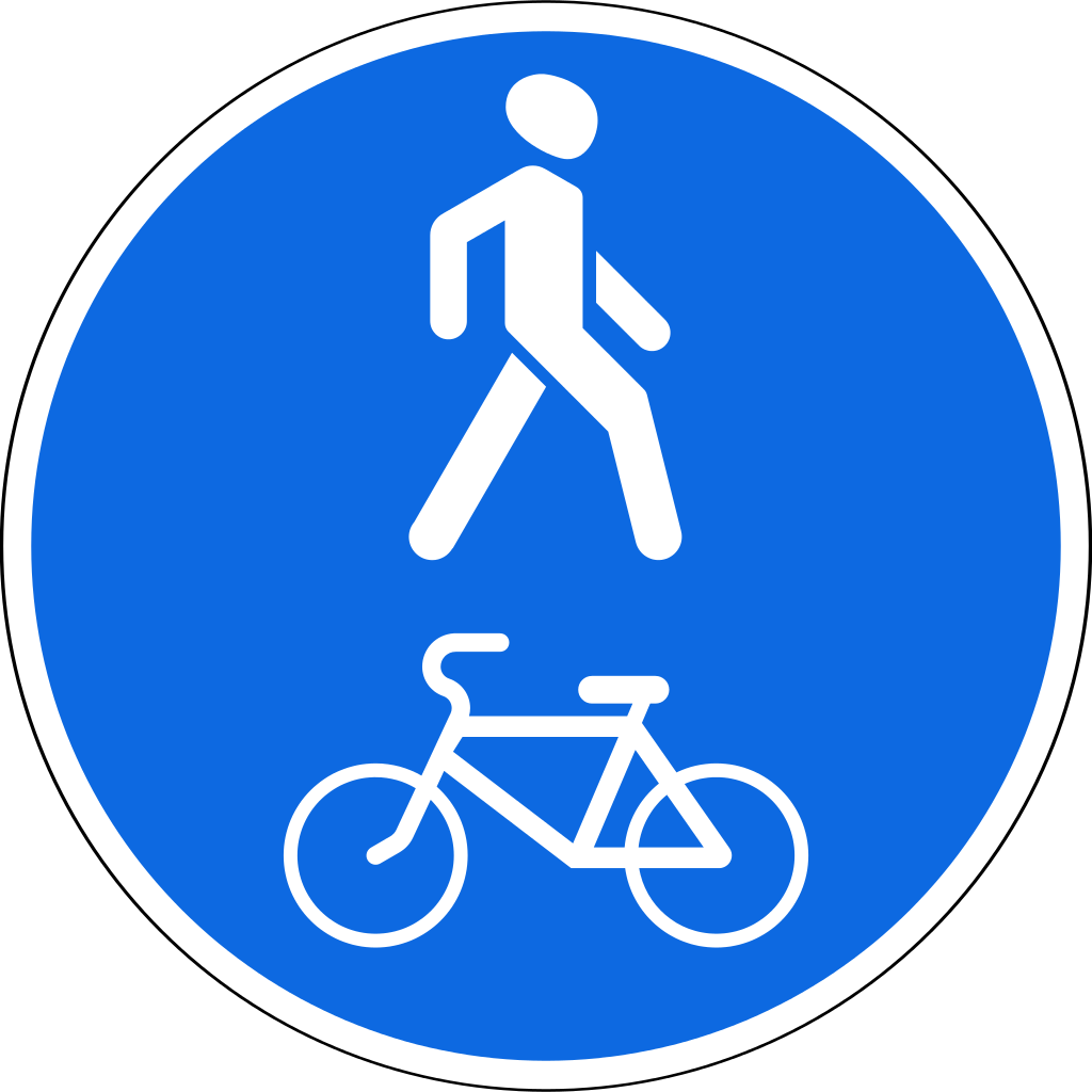 4.6.1 Piyoda va velosipedlar birgalikda harakatlanish yo'li