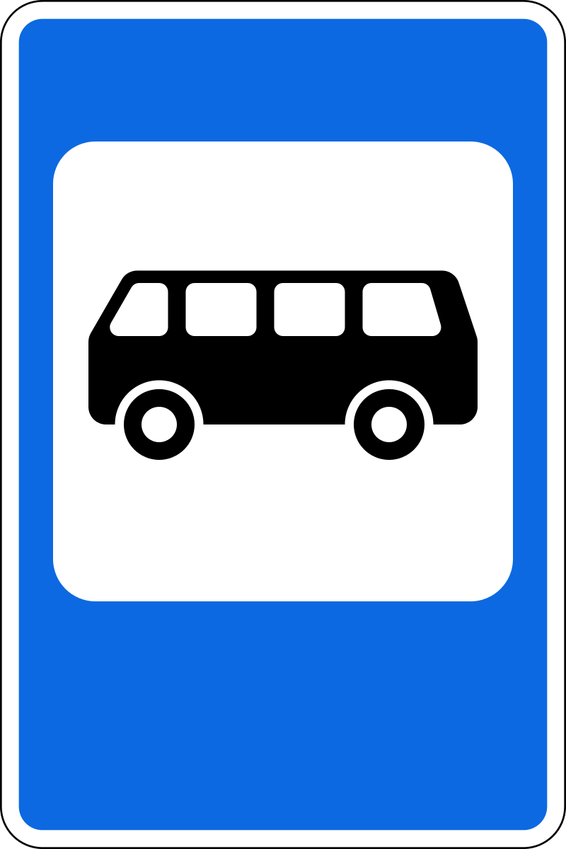 5.12. “Avtobus va trolleybus to‘xtash joyi”.