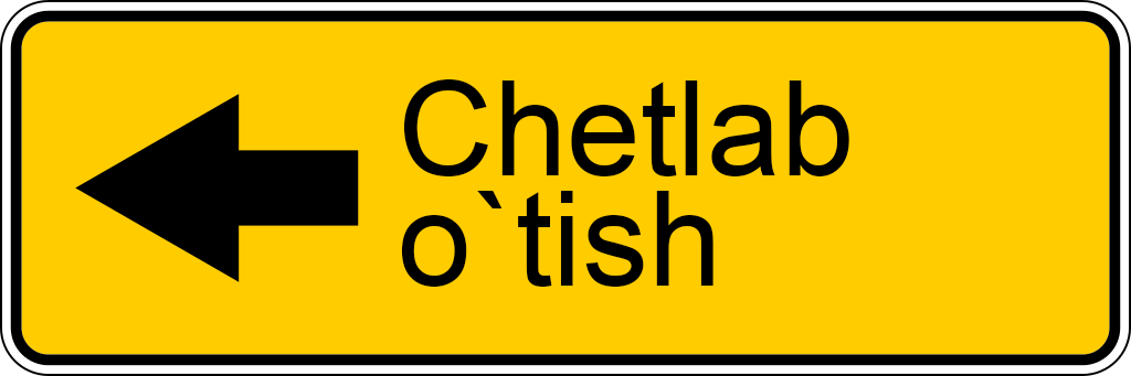 5.32.2 Chetlab o’tish yo’nalishi