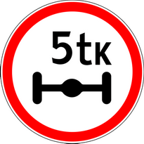 3.12. O‘qqa tushadigan og‘irlik cheklangan