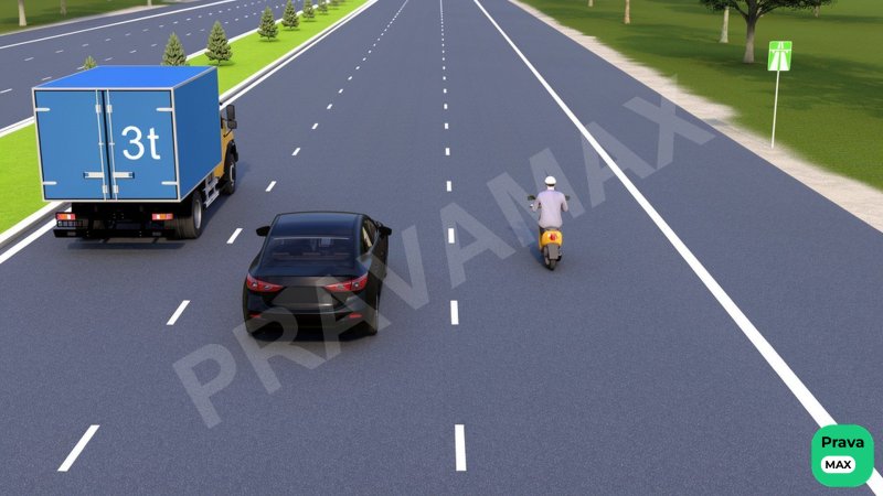 Qaysi transport vositasi haydovchisi qoida buzib harakatlanmoqda?