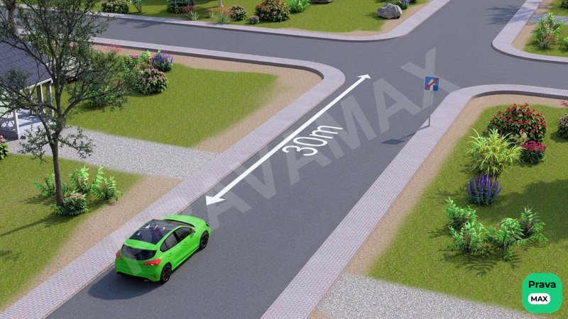 Bu joyda avtomobilning to‘xtab turishiga ruxsat etiladimi?