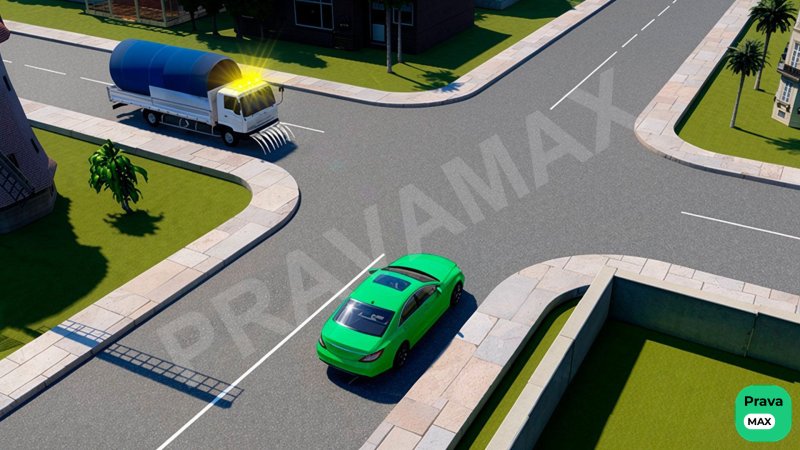 Qaysi transport vositasining haydovchisi birinchi navbatda harakatlanish ustunligiga ega?