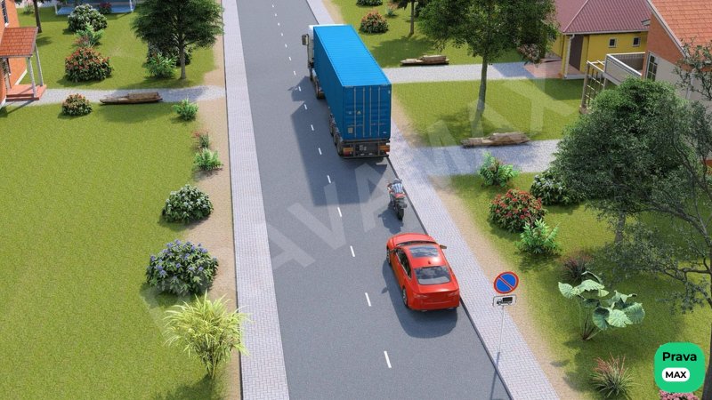 Qaysi transport vositalariga to‘xtab turishga ruxsat etilgan?