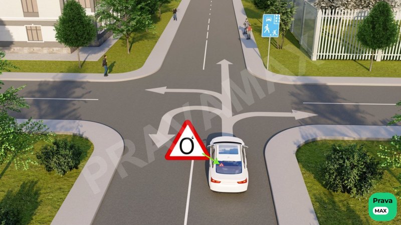 Rul boshqaruvida o‘rganuvchi bo‘lsa, ushbu transport vositasiga qaysi yo‘nalishlar bo‘yicha harakatlanishga ruxsat beri…