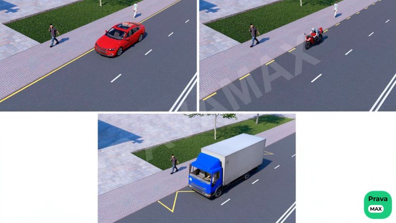 Qaysi transport vositalari yo‘lovchilarni tushirish uchun noto‘g‘ri to‘xtagan?