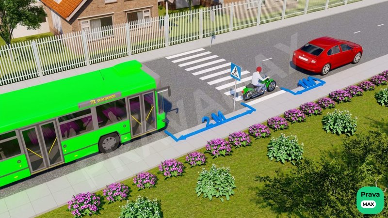 Yo'lovchilarni tushirish uchun qaysi transport vositalari to'g'ri to'xtadi?