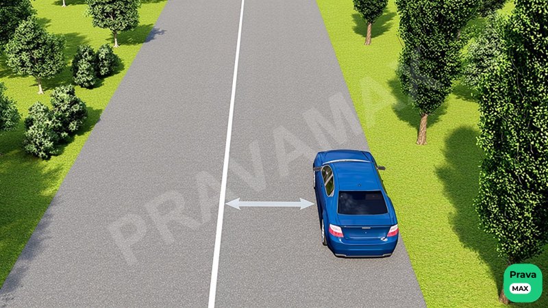 Uzunasiga ketgan sidirg‘a chizig‘i bilan to‘xtagan transport vositalari o‘rtasidagi masofa quyidagidan kam bo‘lgan joyl…