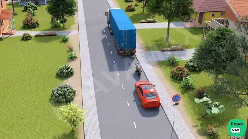 Qaysi transport vositasining haydovchisi to‘xtab turish qoidasini buzdi?