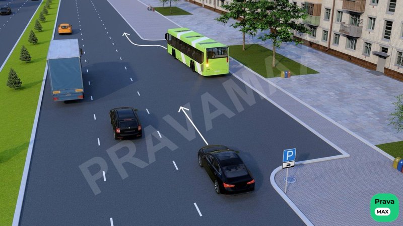 Ushbu holatda qaysi transport vositasi yo‘l berishi kerak?