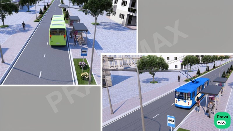 Piyodalar to‘xtab turgan avtobus va trolleybusning qaysi tomonidan yo‘lni kesib o‘tishlari kerak?