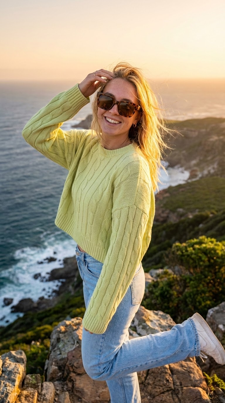 Коричневые солнцезащитные очки у побережья Южной Африки