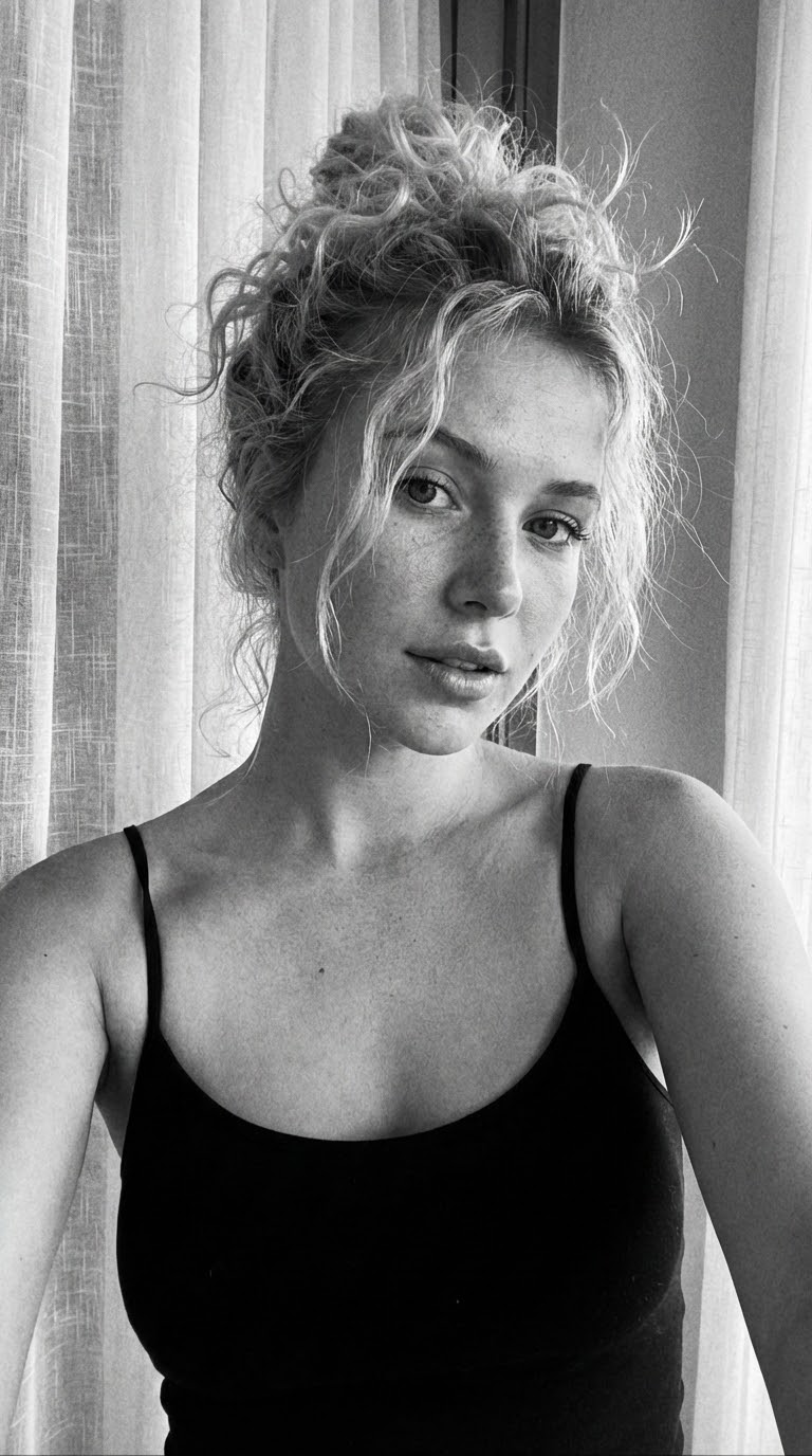 Взгляд в камеру: естественная текстура кожи