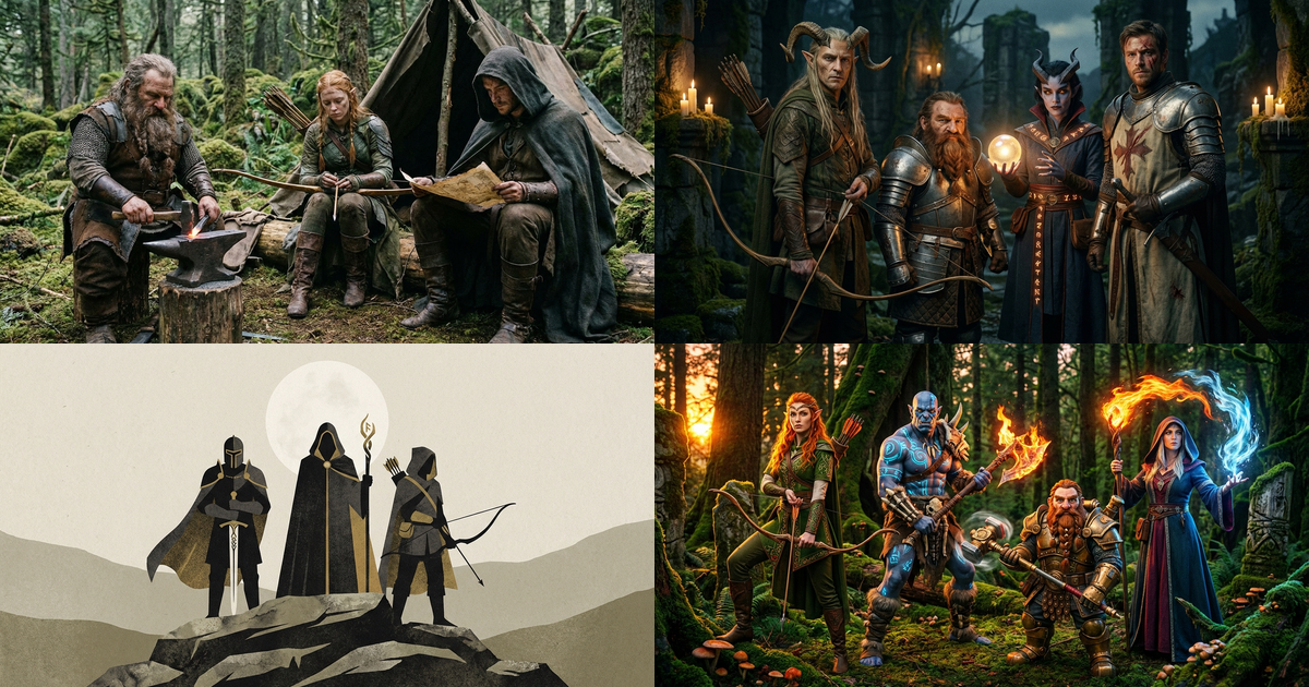 Создавайте уникальных фэнтези персонажей и эльфов с Nano Banana Pro: промпты для иллюстраций