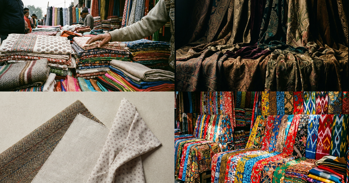 Паттерны ткани и текстуры: генеративные промпты Nano Banana Pro для цифровой печати