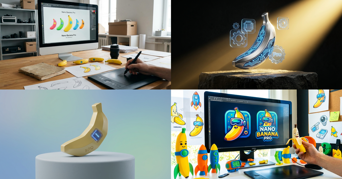 Nano Banana Pro: промпты для 3D-иконок и графики
