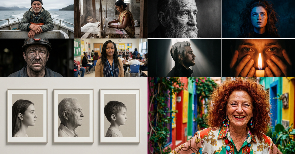 Портреты UNISEX: промпты для макияжа и beauty-портретов Nano Banana Pro