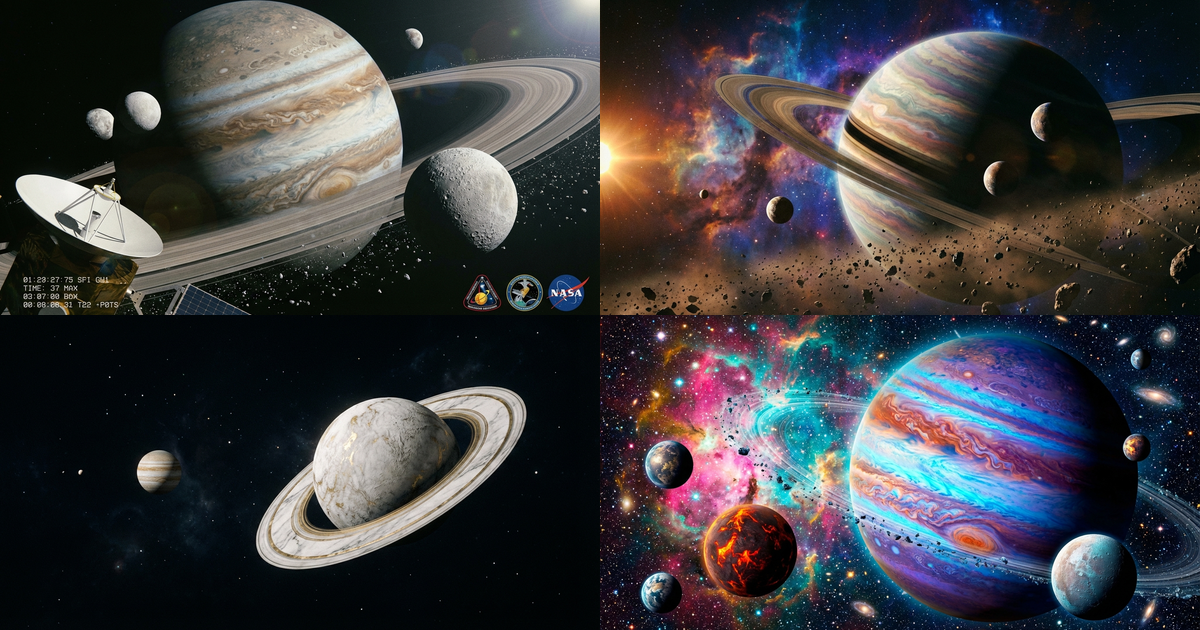 Генерация космоса и планет в Nano Banana Pro: фотореалистичные промпты и сюжеты