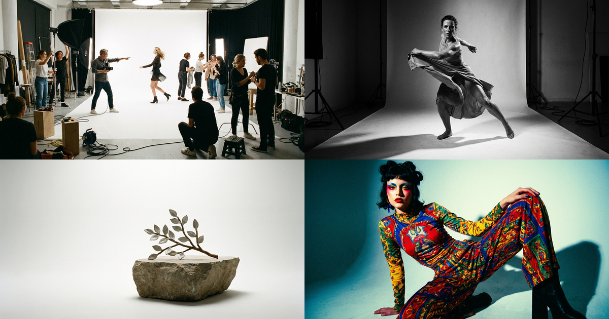 Фотосессия на циклораме в студии: продвинутые промпты для Nano Banana Pro