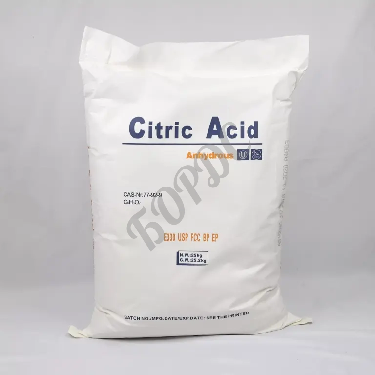 Лимонная кислота пищевая 25кг моногидрат