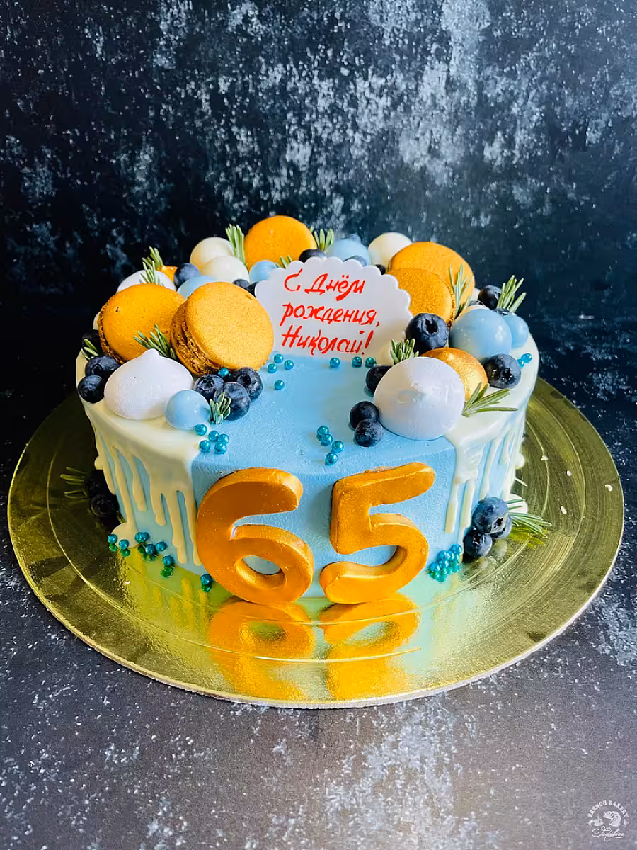 торт на юбилей мужчине 65 лет на заказ в москве
