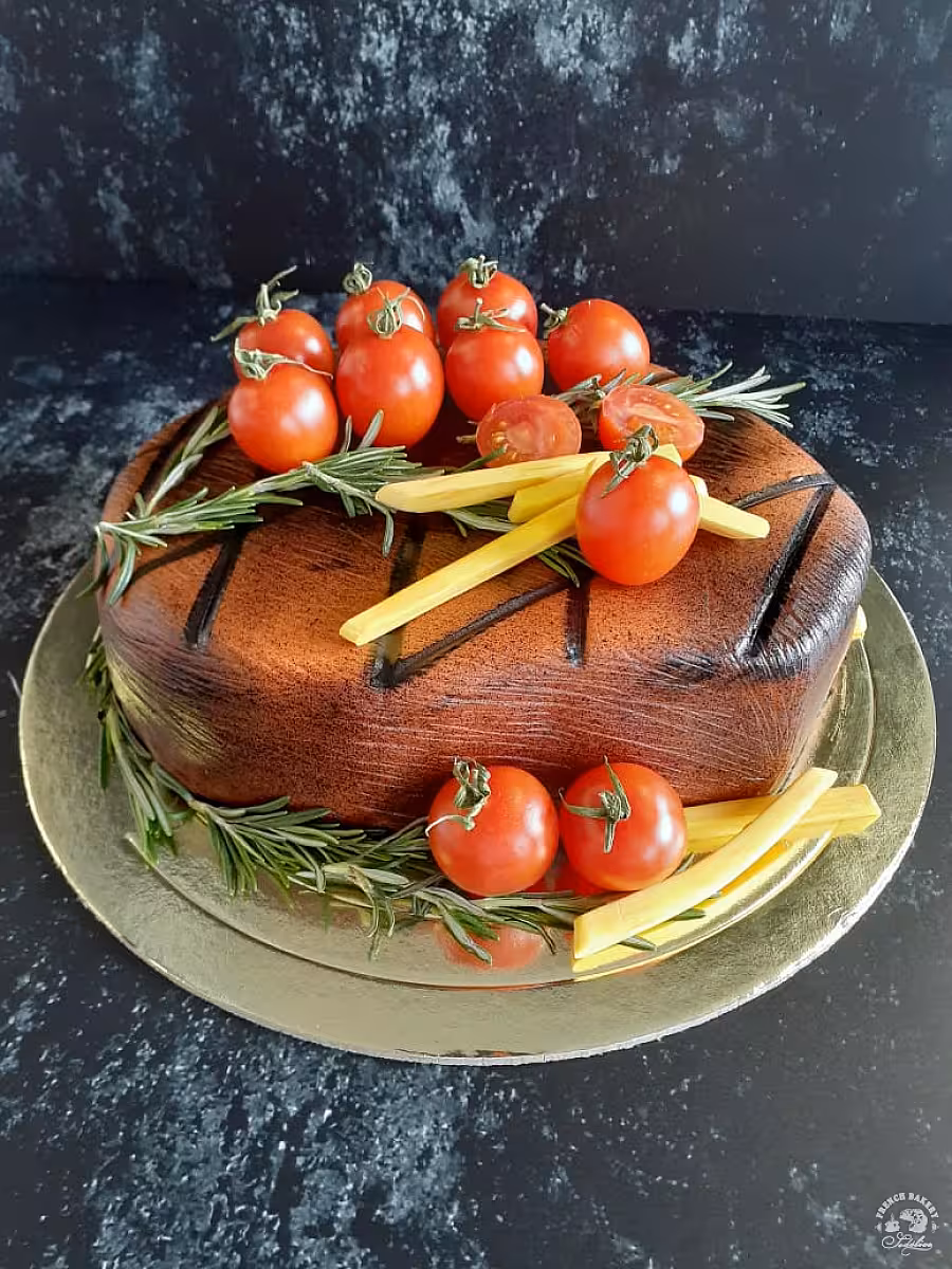 торт стейк (торт кусок мяса)