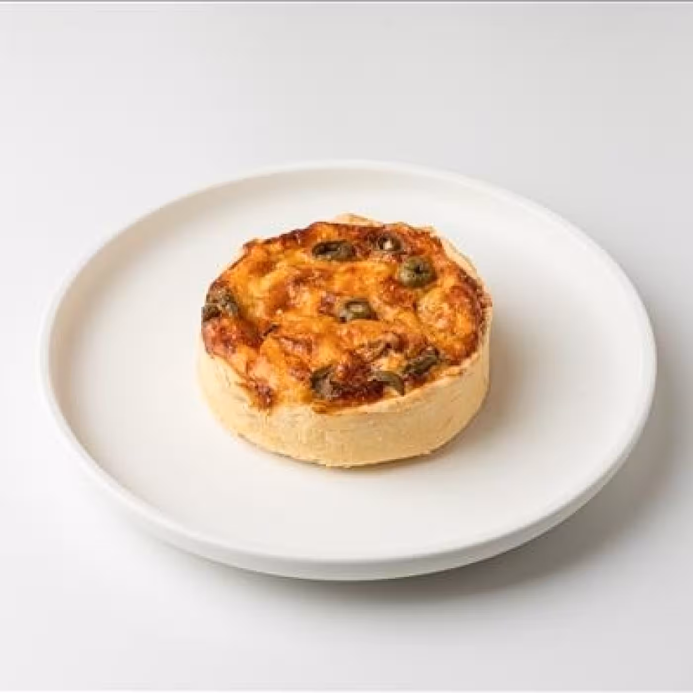 Киш с ветчиной и грибами 