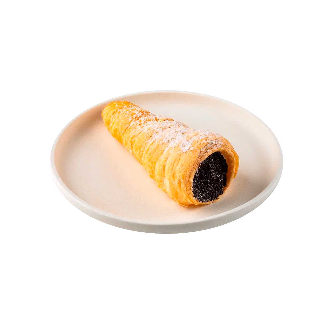 Трубочка с белковым кремом