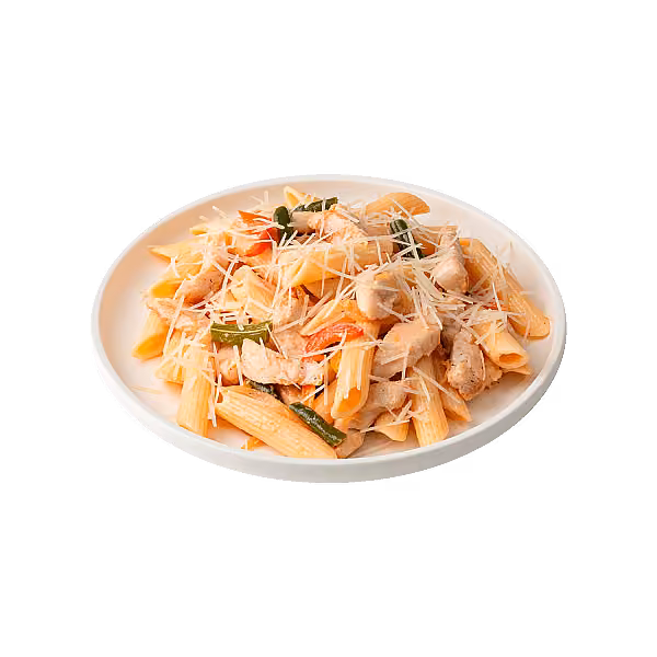 Паста пенне с курицей