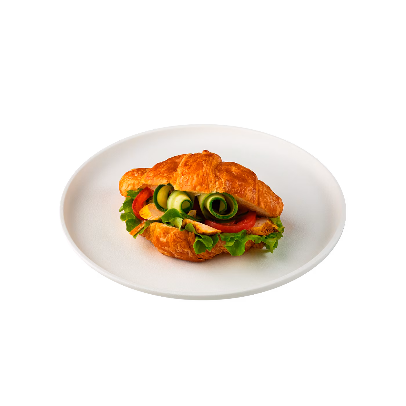 Круассан с курицей