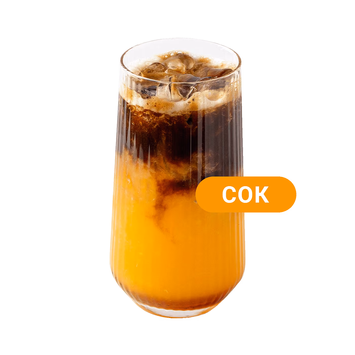 Холодный бамбл на соке