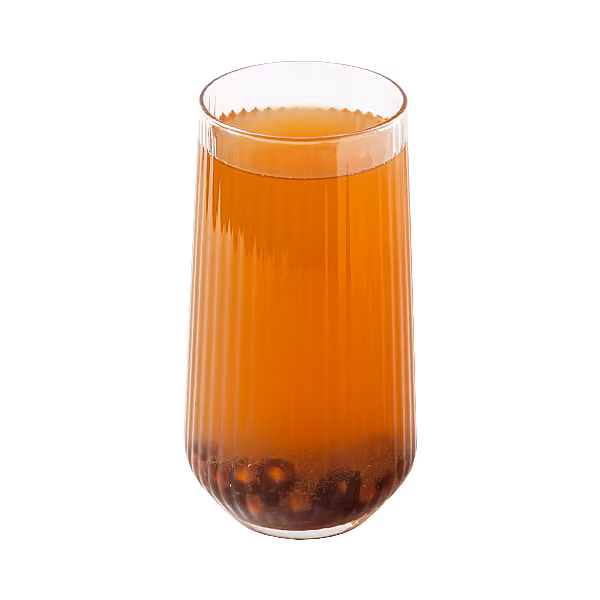 Зелёный чай "Персик" с тапиокой