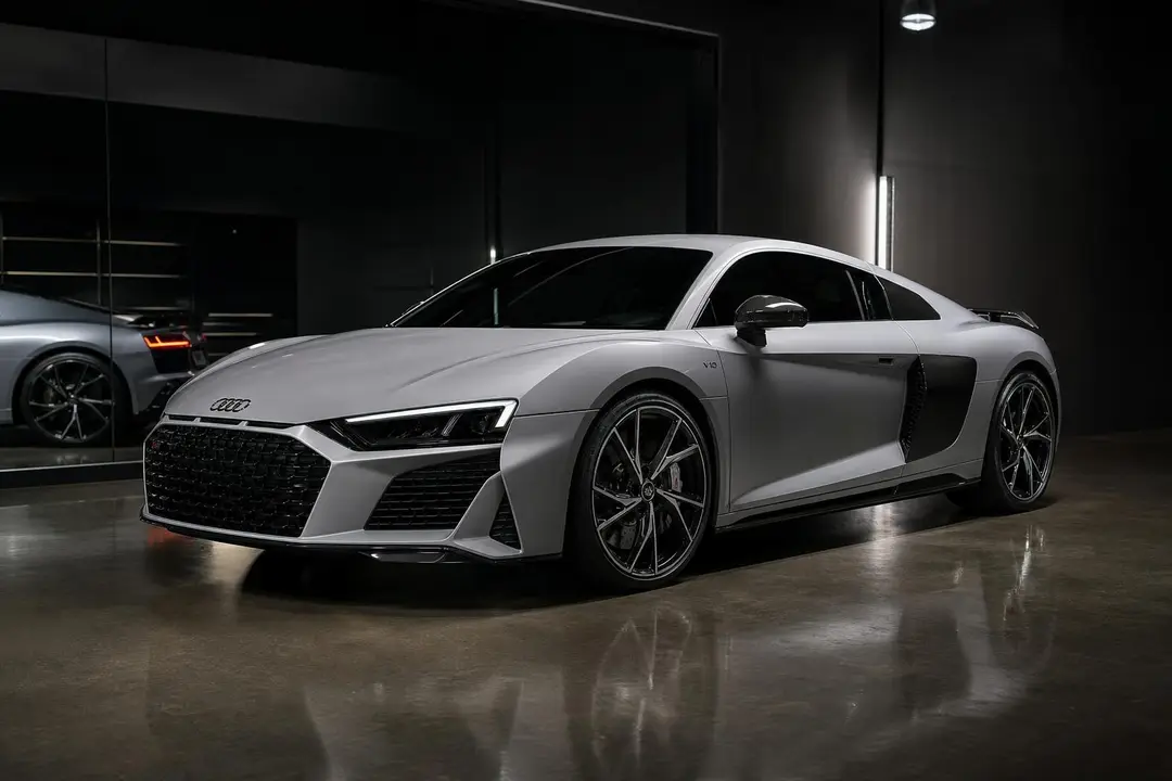 Audi R8 V10 Performance — Суперкар · полный корпус · Suzuka Silver