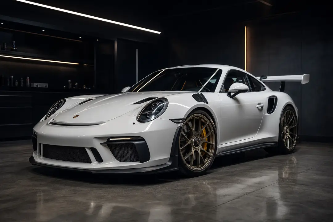 Porsche 911 GT3 RS — Track PPF · Gloss White