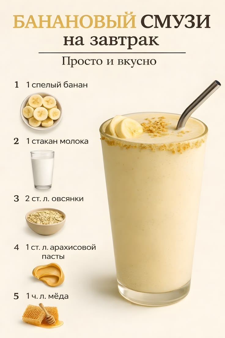 Банановый смузи