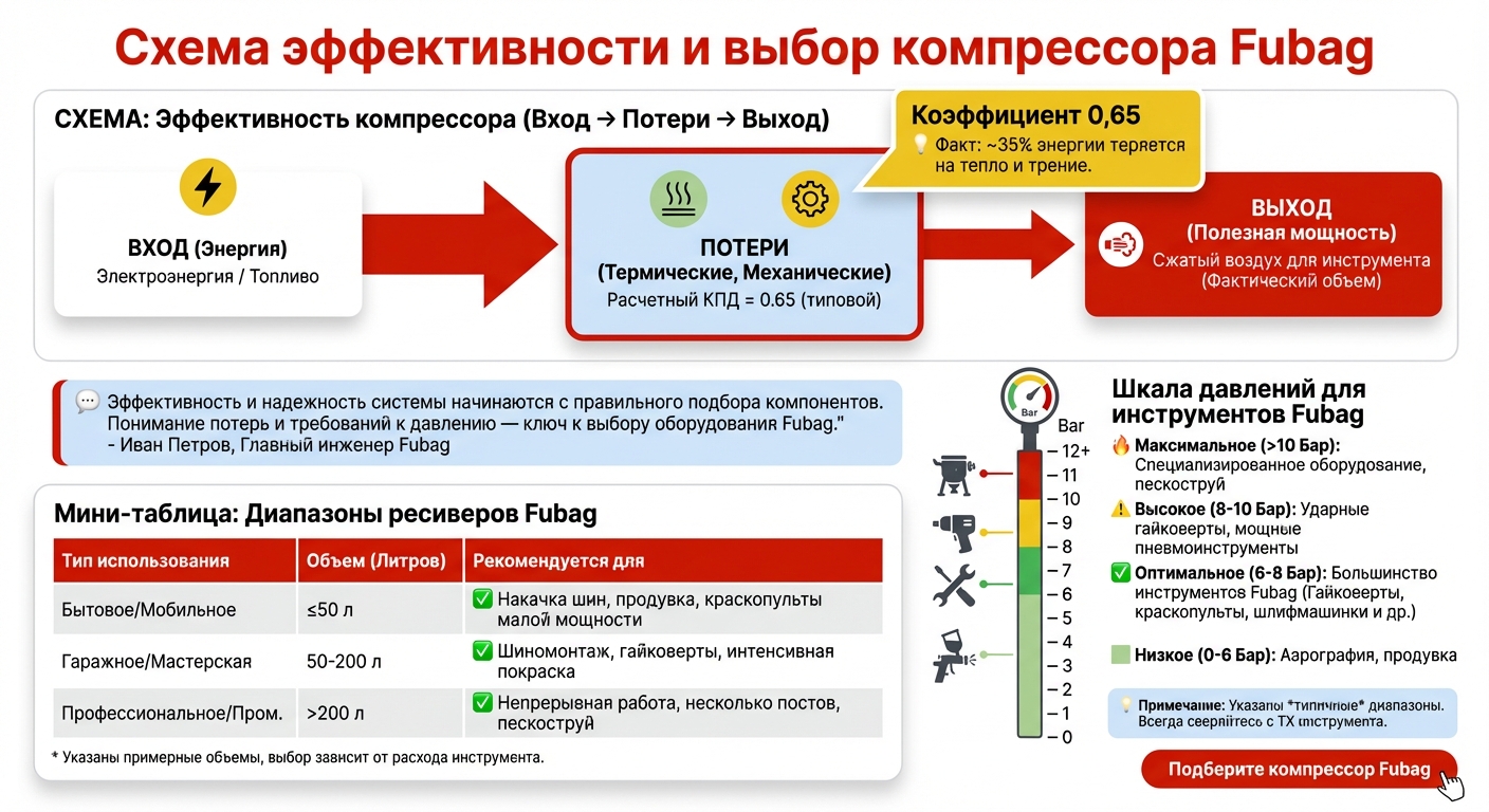 Схема разницы производительности на входе и на выходе