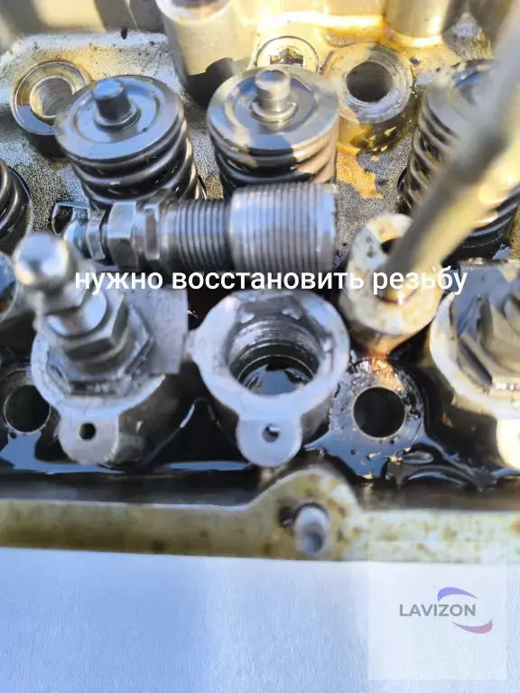 Головка блока цилиндров 8 клапанный Шевроле niva