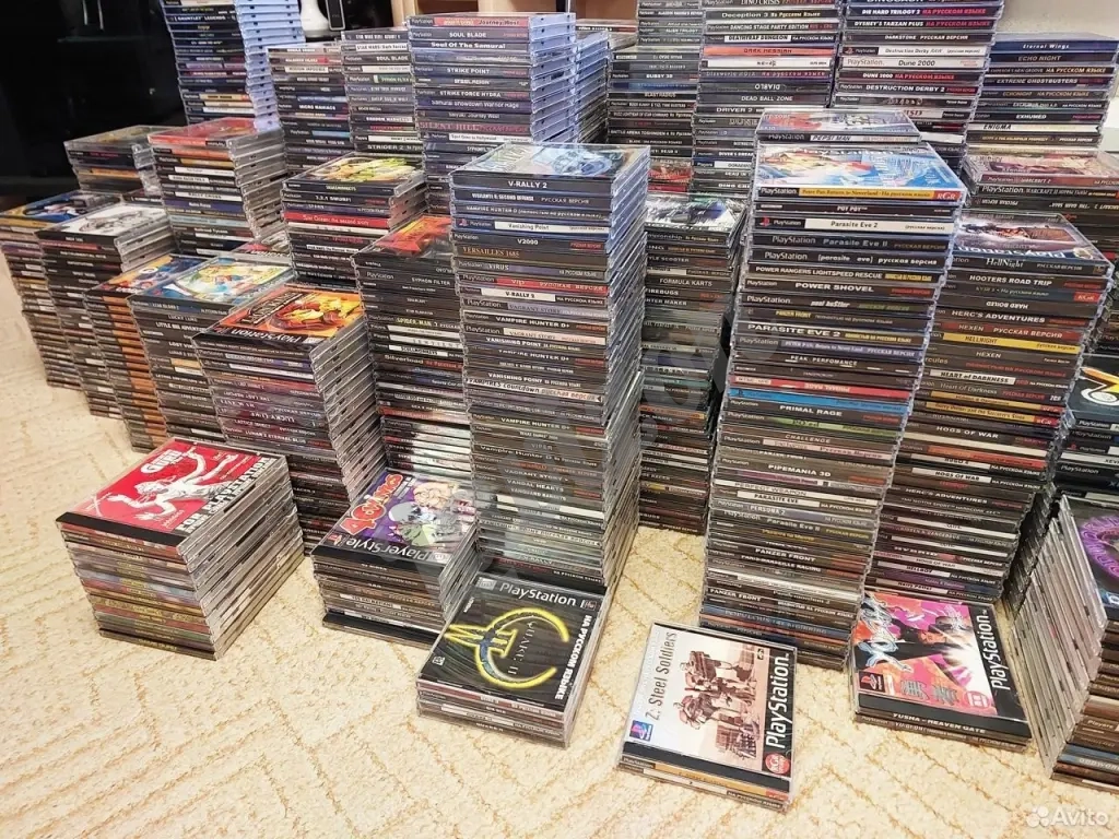 Игры Playstation 1 Чипованную