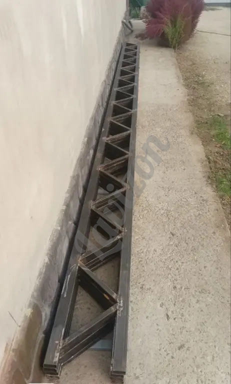 Фермы металлические для навеса длина 6